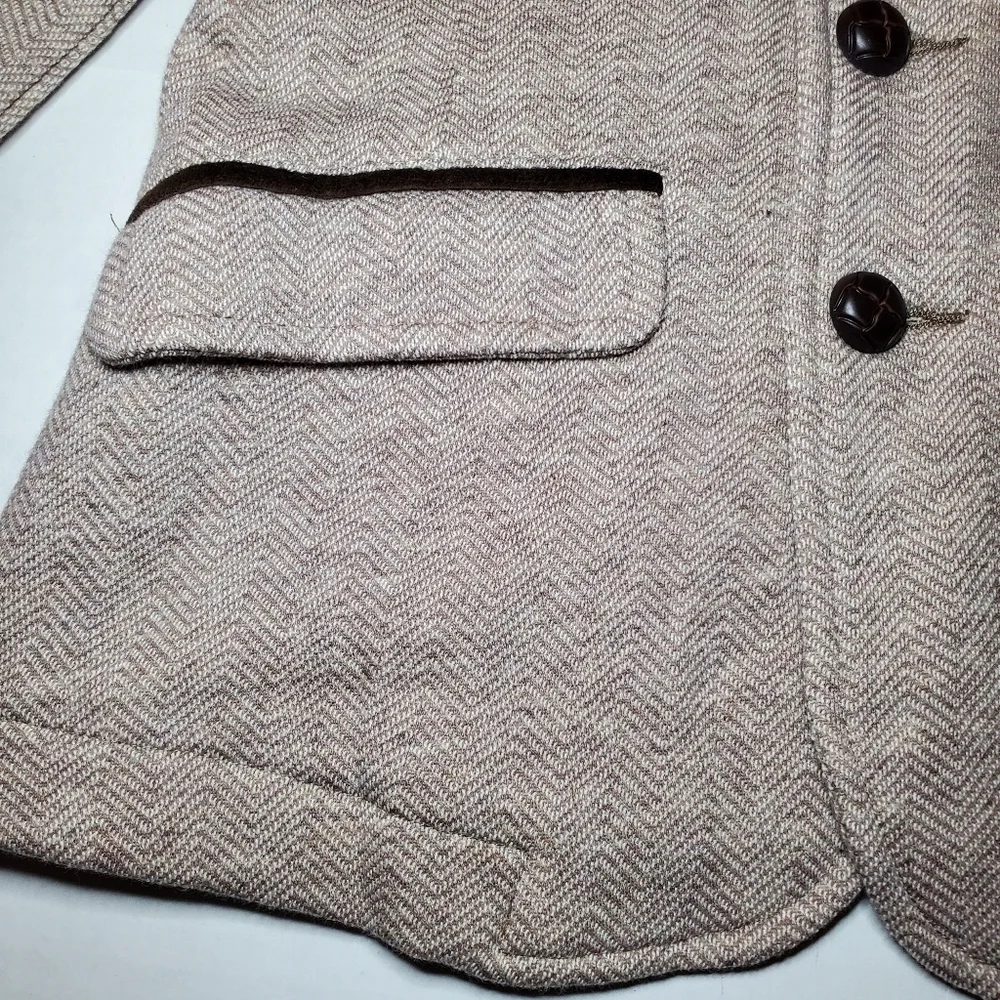 Hope & Henry Girl Dressy Fleece Riding Blazer Sz 6 NWOT